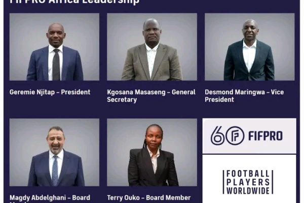 Desmond Maringwa Appointed FIFPRO Africa Vice President
