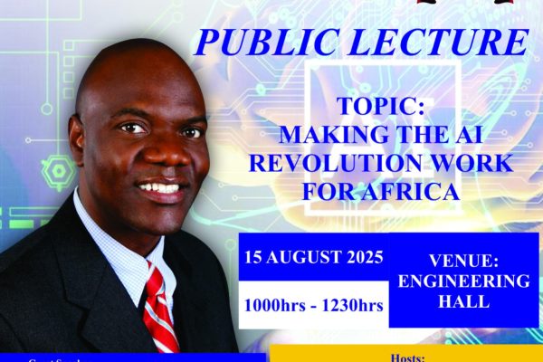 Prof Mutambara to Deliver AI Public Lecture at Harare Institute of Technology